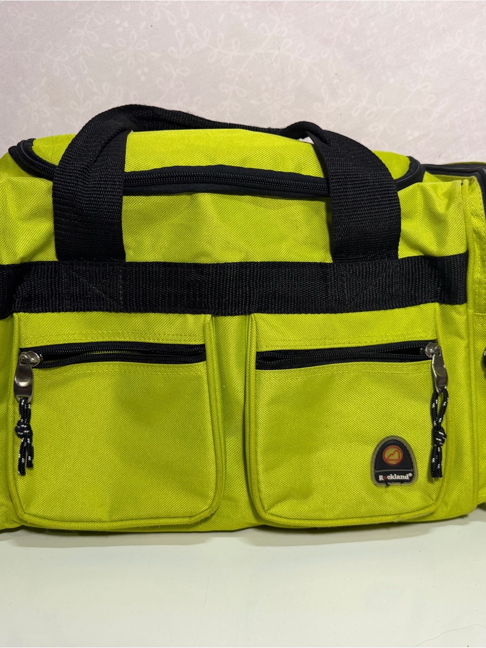Rockland Freestyle 19" Travel Duffel Bag - Lime Green / Black